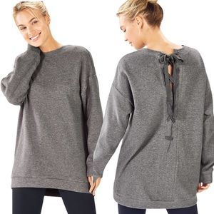 NWOT FABLETICS Gray “Nina” Sweatshirt, Size XSm…